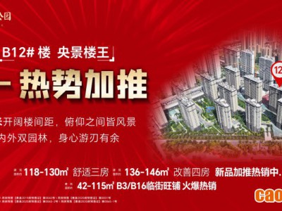 家的美好 如花綻放【云峰·中央公園】央景樓王五一熱勢加推！